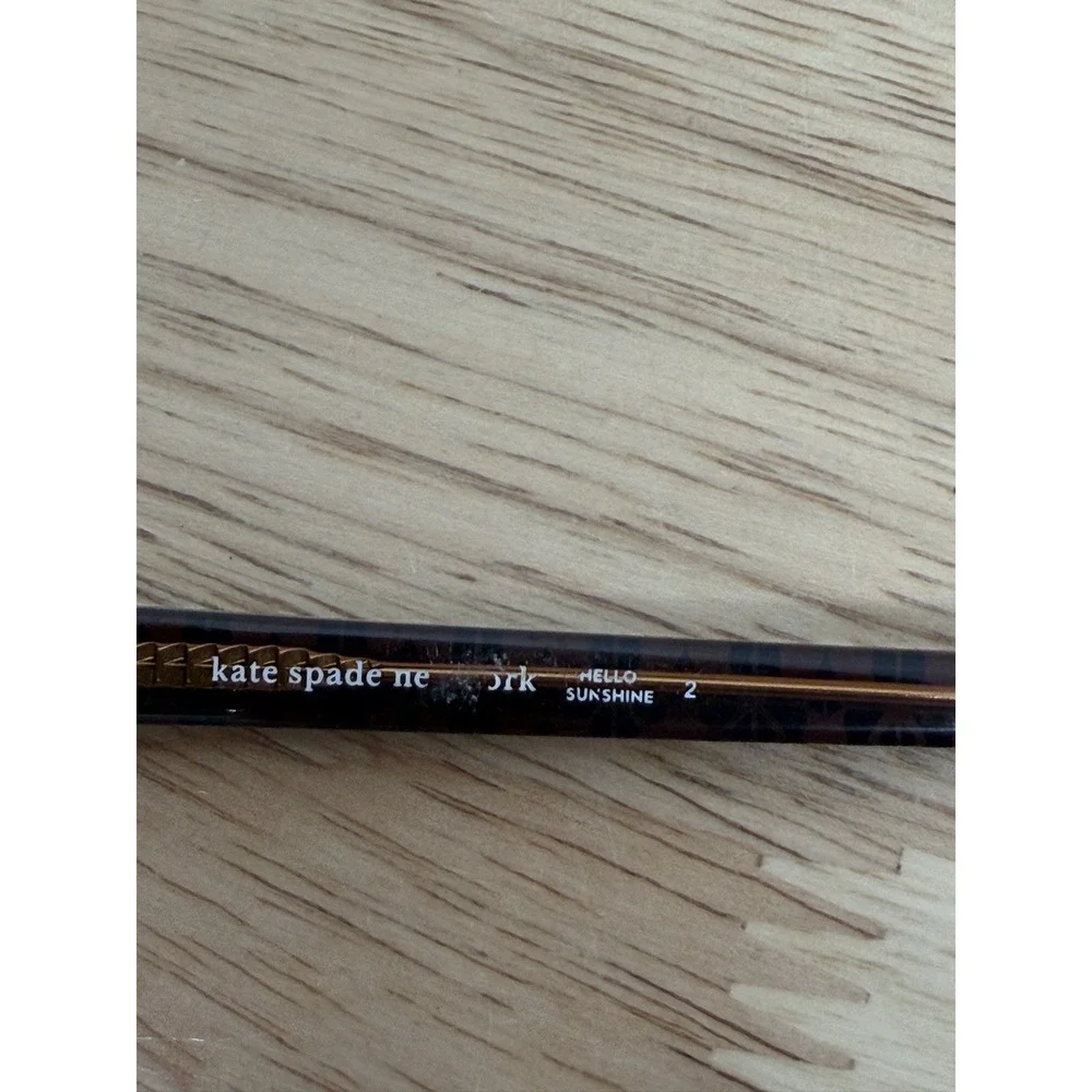 Kate Spade With Case GENEVA EYRNQ Women's Gold/Brown Mirror‎ Pilot 59-12-140